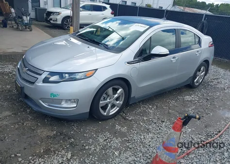 2012 Chevrolet Volt из США, поврежденный, VIN 1G1RH6E4XCU114883